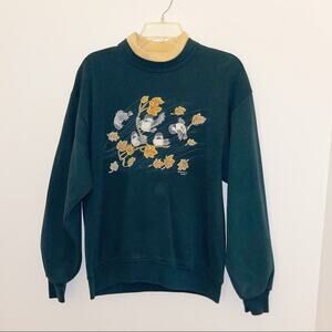 VTG Bird Graphic Pullover Sweatshirt